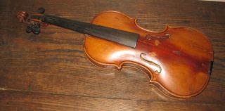 Antique John Juzek 4/4 Violin Made In Prague 1922 Or Restore photo