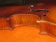 Antique John Juzek 4/4 Violin Made In Prague 1922 Or Restore String photo 8