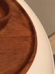 Dansk Danish Modern Ihq Teak Wood Chip & Dip Server Bowl Platter Tray Trays photo 7