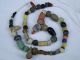 Ancient Islamic Stone/glass Beads Strand C.  1200 Ad Price  E5216 Near Eastern photo 5