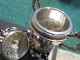 Old Spanish Sterling Silver Sugar Cookies Bowl Jar Emperor Holloware Handmade Dishes & Coasters photo 7