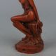 Chinese Exquisite Hand - Carved Boxwood Carved Beauty Statue Men, Women & Children photo 2