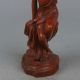 Chinese Exquisite Hand - Carved Boxwood Carved Beauty Statue Men, Women & Children photo 5