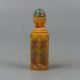 Chinese Exquisite Hand - Painted Bats Pattern Glass Snuff Bottle Snuff Bottles photo 1