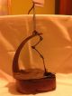 Antique Primitive Copper Betty Oil Lamp With Pick.  Great Collector ' S Item Primitives photo 2