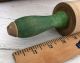 Vintage 1930 ' S 40 ' S Green Handle Munising Maple Wood Primitive Rolling Pin Primitives photo 2