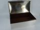 Huge Heavy Solid Sterling Silver Cigar Cigarette Box Chester 1905 1862g Boxes photo 5