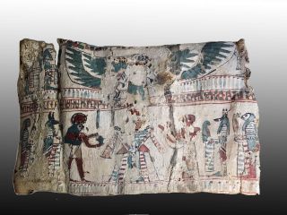 Egyptian Cartonnage Ptolemaic Period,  305 – 30 Bce photo