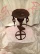 Primitive Wrought Iron Handmade Hand Forged Candle Holder Rustic Look Primitives photo 3