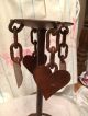 Primitive Wrought Iron Handmade Hand Forged Candle Holder Rustic Look Primitives photo 7