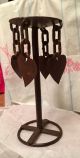 Primitive Wrought Iron Handmade Hand Forged Candle Holder Rustic Look Primitives photo 8
