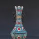 Chinese Cloisonne Hand - Painted Vase W Kangxi Mark Pj075 Vases photo 1