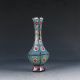 Chinese Cloisonne Hand - Painted Vase W Kangxi Mark Pj075 Vases photo 4