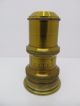 Antique Brass Microscope Objective Verreck Paris Unknown Large Size 1/8 