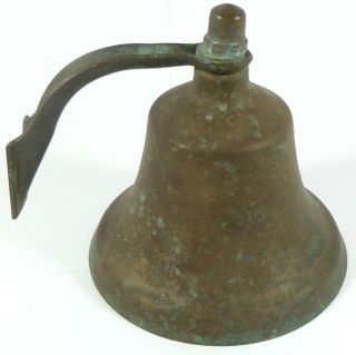 Vintage Marine Ship Boat Bronze Brass Bell photo