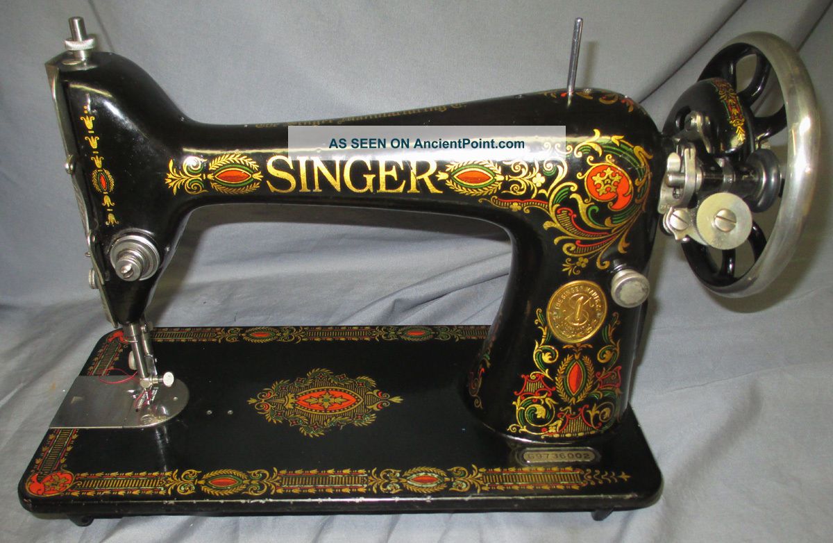 singer red eye 66 sewing machine