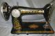 Shiny Serviced Antique 1923 Singer 66 Red Eye Treadle Sewing Machine Video Sewing Machines photo 7