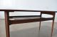 Vtg Mid Century Danish Modern Teak Wood Tall Coffee Sofa Table Jalk Mid-Century Modernism photo 3