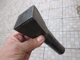 Antique Rare Square Stump Anvil Steel Tool Blacksmith Tinsmith Safra Beater photo