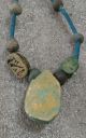 Egyptian Pharaoh ' S Necklace,  Mummy Beads Terracotta 32 