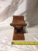 Ghanaian Miniature African Carved Wooden Tribal Stool. Other African Antiques photo 2