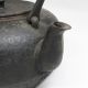 D813: Japanese Nanbu Iron Teakettle Tetsubin With Maple Leaf Relief Teapots photo 3