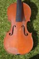 Old Violin Collin Mezin Fils 1939 Paris With Case,  Bow,  And Certificate String photo 1