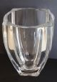 Orrefors Engraved Big Mid Century Crystal Vase Signed 1946 Art Glass Vases photo 3