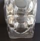 Orrefors Engraved Big Mid Century Crystal Vase Signed 1946 Art Glass Vases photo 5