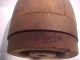 Vintage Oblong Wooden Milliners Hat Mold Block Form Measures 22 Unmarked H 7 1/2 Industrial Molds photo 5