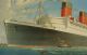 Antique Authentic 1930s,  Queen Mary,  White Star Line,  Ocean Liner Travel Poster Plaques & Signs photo 2