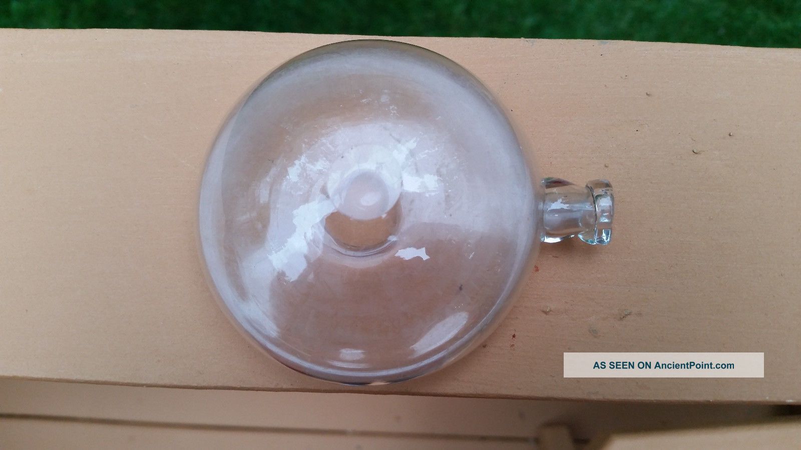 Antique Hand Blown Glass Breast Pump Feeder Nurser Pontil Rare Example 6 Other Medical Antiques photo