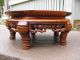 Chinese Hand Carved Footed Wood Display Stand For Statue; Lamp Very Detailed Other Chinese Antiques photo 9