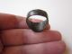 Ancient Roman Massive Bronze Engraving Ring Seal - With Two Snakes Roman photo 3
