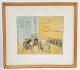 2 Vintage Raoul Dufy Chamber And Full Orchestra Prints Framed 1950s Mid Century Mid-Century Modernism photo 1