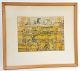 2 Vintage Raoul Dufy Chamber And Full Orchestra Prints Framed 1950s Mid Century Mid-Century Modernism photo 4