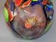 Lrg Vintage Murano Darte Art Glass,  Jack In The Pulpit Leaf Multicolored Vase Nr Mid-Century Modernism photo 10