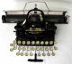 Antique Remington Rem - Blick Steel Typewriter W Case Blickensderfer Art Deco Usa Typewriters photo 4