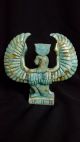 Rare Ancient Egyptian Statue Of Winged Isis (380–362 Bc) Egyptian photo 3