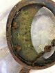 Rare H Boker Co Antique Iron Buffalo Fur Hide Trade Scale Half Moon Plate Scales photo 1