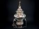 Outstanding Enormous Antique 1800s.  Russian Orthodox Silver Censer - Burner, Byzantine photo 1