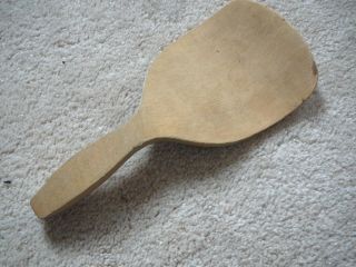 Antique Farm Kitchen Primitive Tool Utensil Wood Wooden Butter Paddle 9 