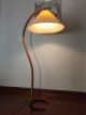 Mid Century Modern Caprani Light Bentwood Floor Lamp Light Danish Lamps photo 5
