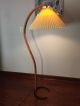 Mid Century Modern Caprani Light Bentwood Floor Lamp Light Danish Lamps photo 6