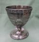 Large Antique Machine - Engraved And Monogrammed Chalice Metalware photo 3