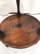 Ethan Allen Round Pine Wood 3 Tier Table Vintage Post-1950 photo 8
