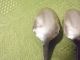 (2) Coin Silver Hand - Wrought Native American Stamped Spoons Coin Silver (.900) photo 4
