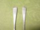 (2) Coin Silver Hand - Wrought Native American Stamped Spoons Coin Silver (.900) photo 5