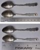 (2) 1890 - 1940 Dragon Silver Spoons - Chinese Hallmark ' S - Li Sheng (chengdu) Flatware & Silverware photo 1