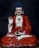 Large Rare Antique Chinese Glaze Porcelain Buddha Statue Fa335 Figurines & Statues photo 6